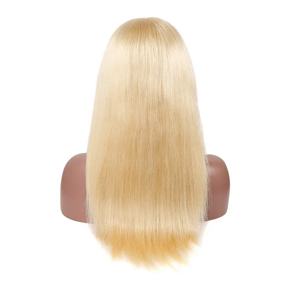 180% Density Human Hair Wig 613 Blonde Lace Wigs Frontal Lace Wig