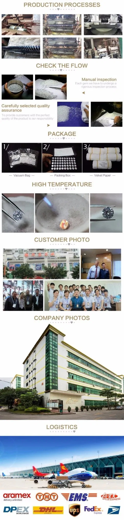 3 Carats/9mm Super White Moissanite Diamonds