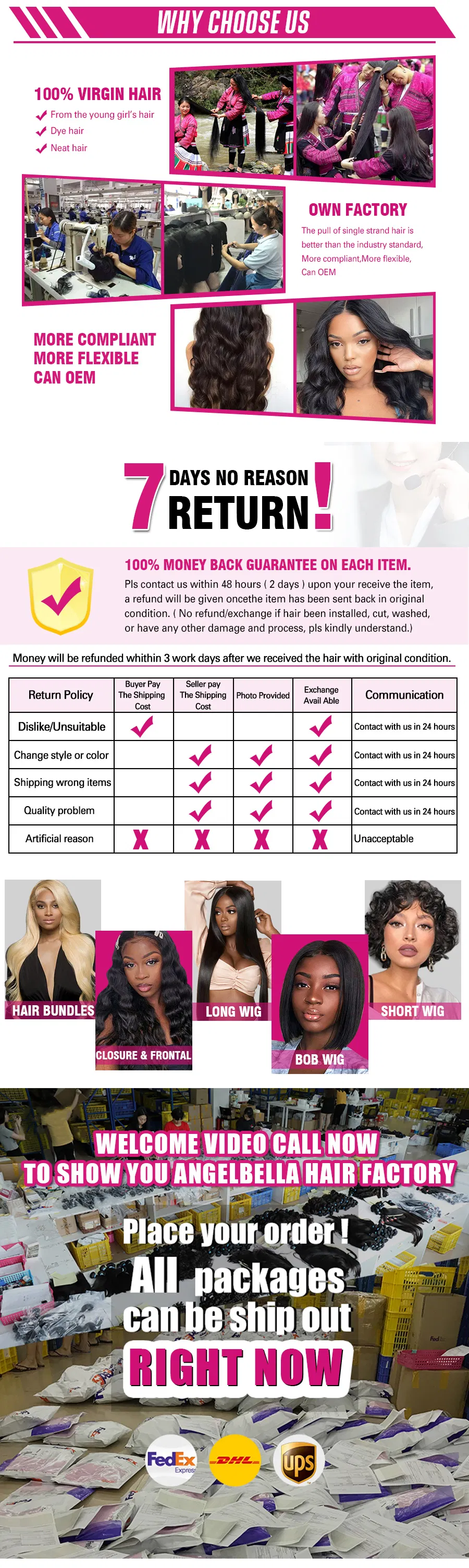 Angelbella Great Quality Natural Color 100% Straight Virgin Human Hair Lace Wig Average Size Front Lace Wig Human Hair