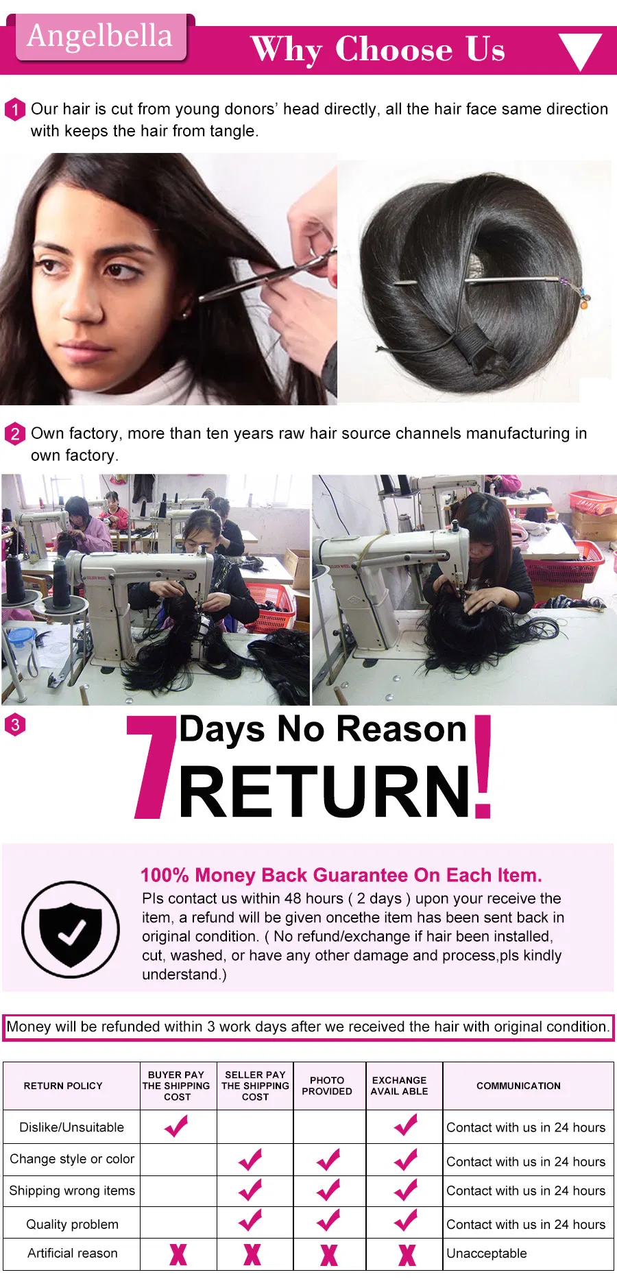 Angelbella Hot Sale Human Hair Loose Deep Funmi Hair Weave Bundles for Black Women