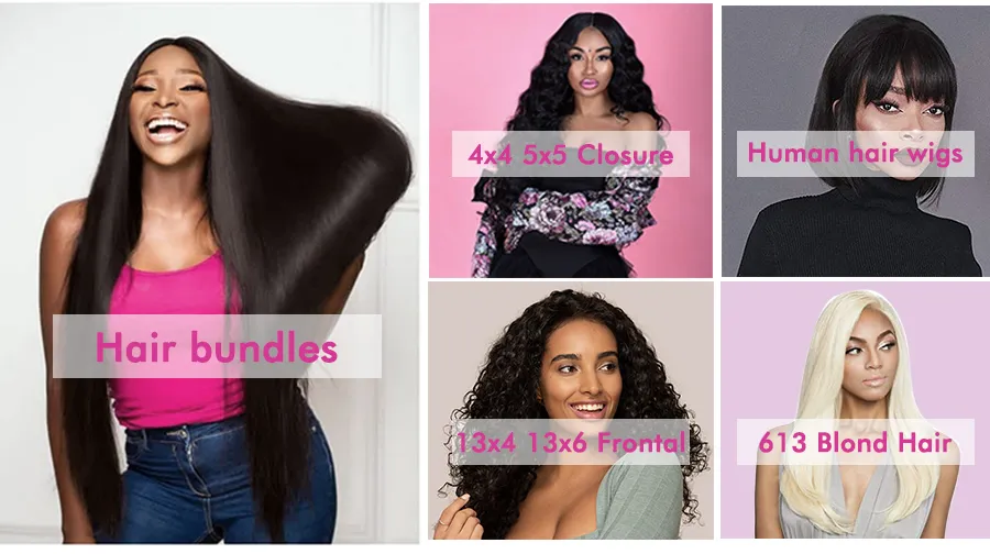 Angelbella Hot Sale Human Hair Loose Deep Funmi Hair Weave Bundles for Black Women