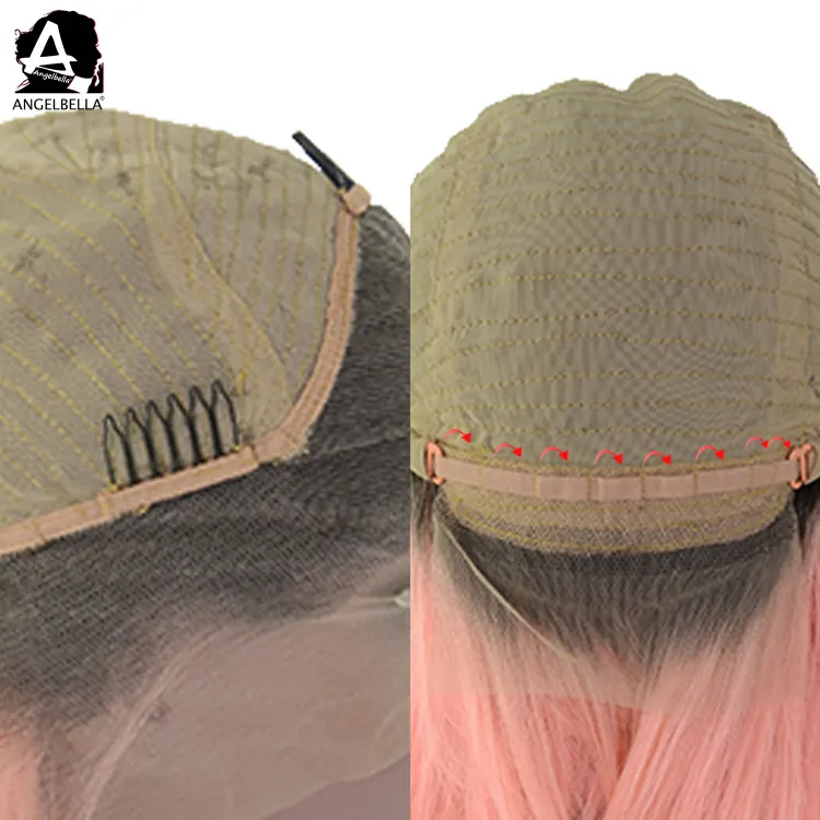 Angelbella Remy Hair Bob Wig Average Size Purple Colorful Wholesale Human Hair Wig