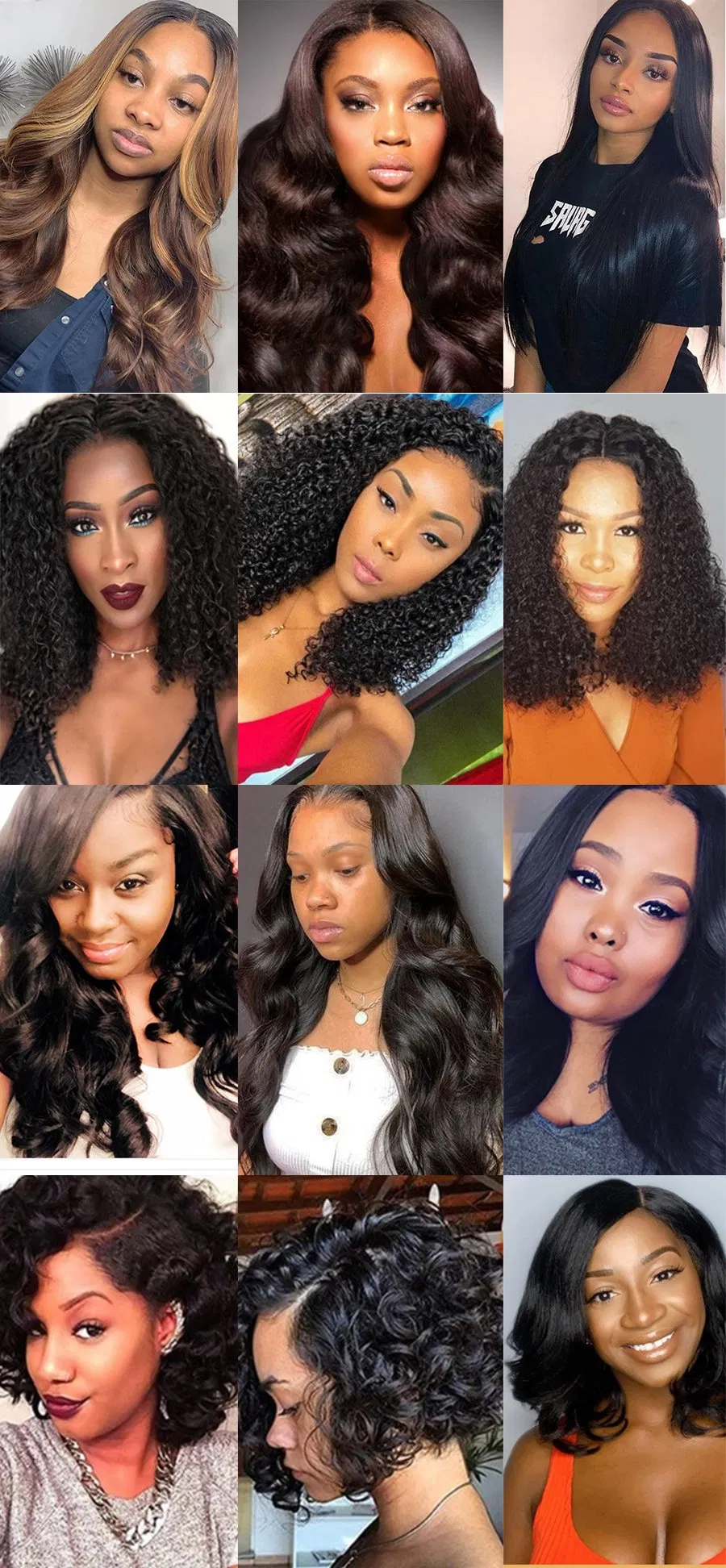 Angelbella Wholesale Price Raw Hair Waterwet Curl 13X5 Lace Wig 180% Density Freestyle Black Girl Summer Hairstyle