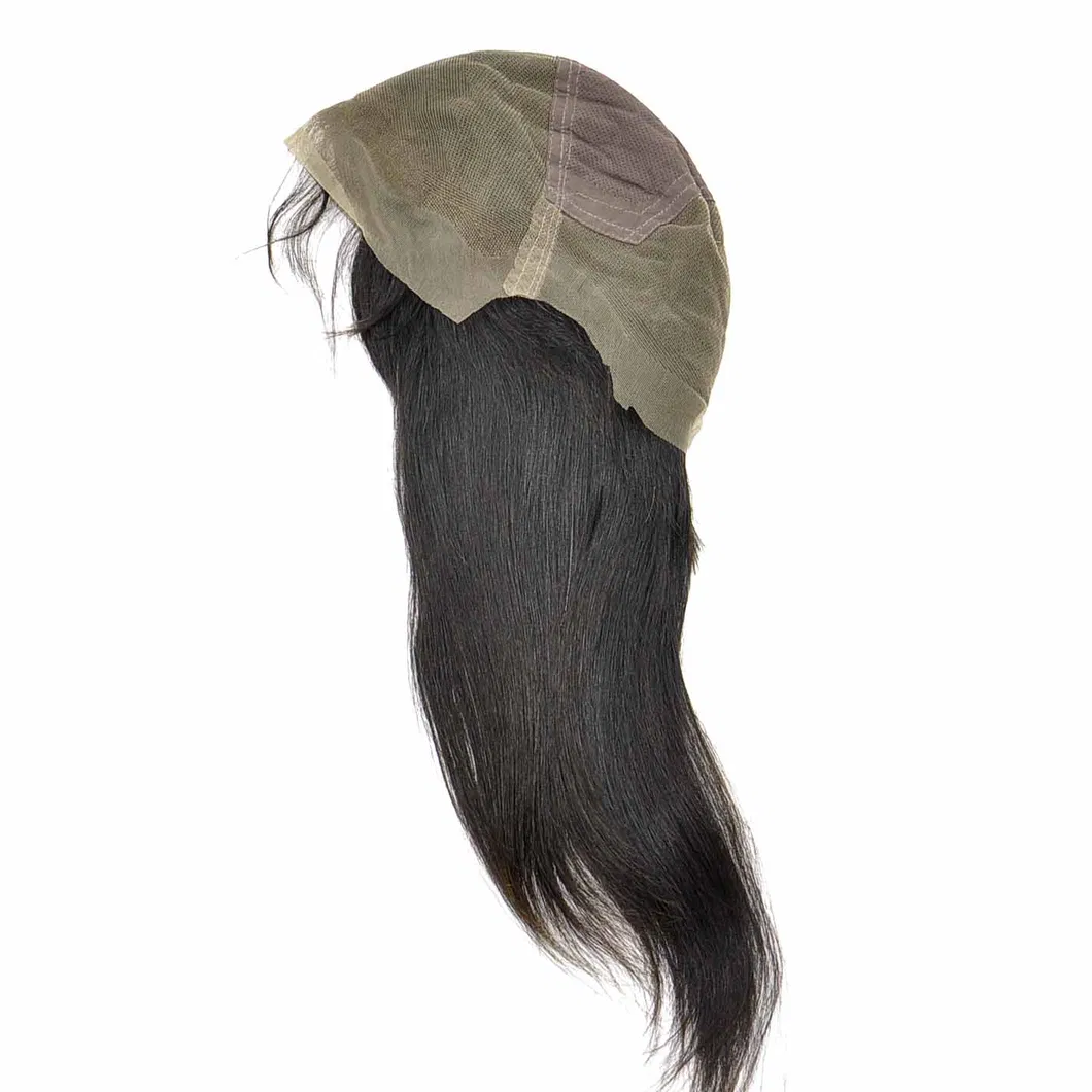 Brazilian Virgin Hair Full Lace Wigs (10Inch-Straight)