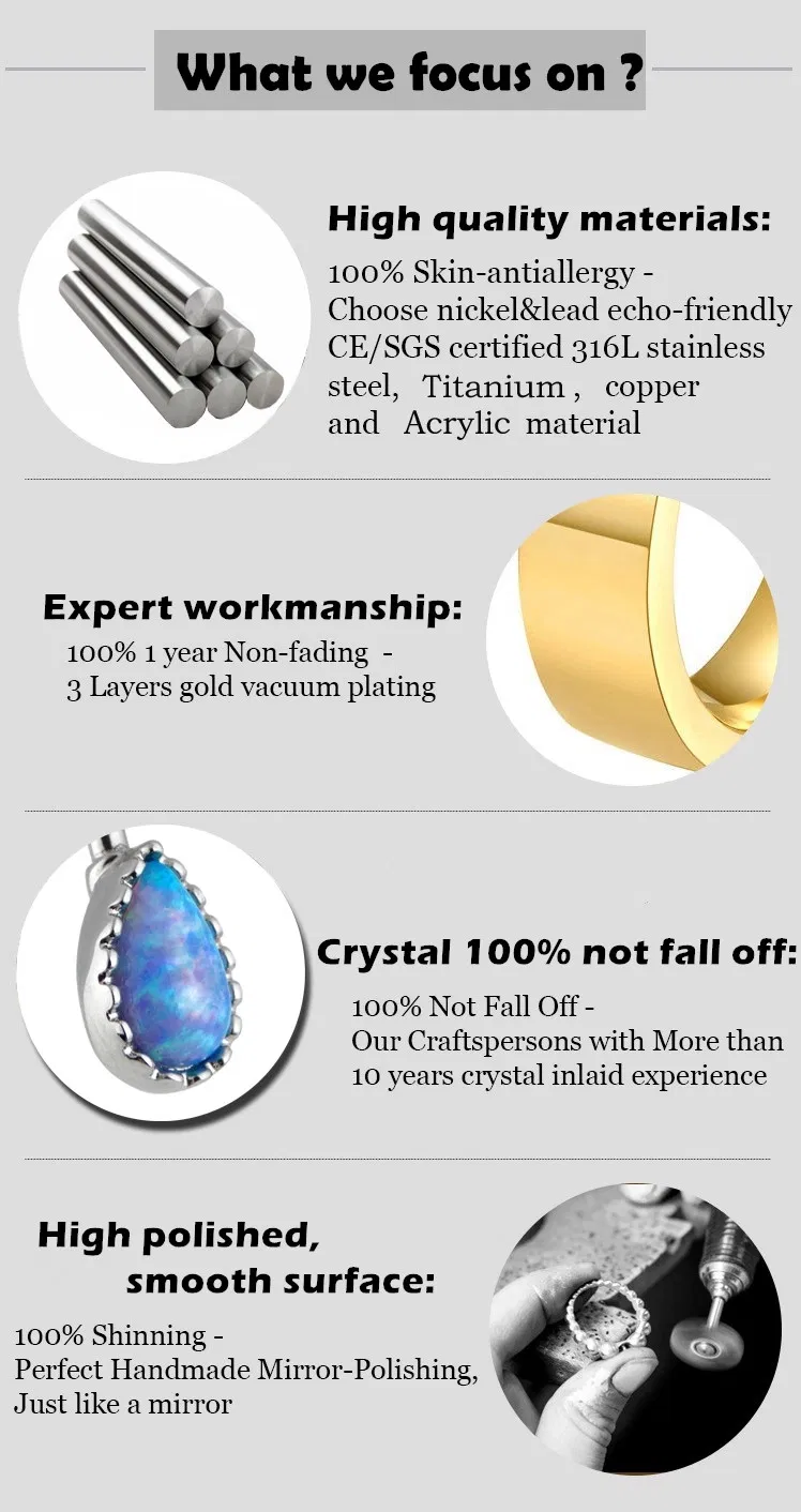 Bright Shine 316L Surgical Stainless Steel Jewelry Piercings Hinged Segment Ring