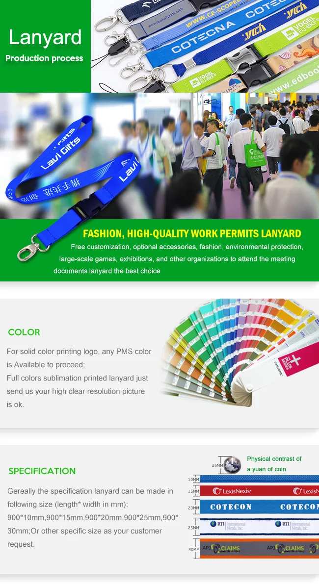 Custom Logo Woven NFL Sublimation Safety ID Badge Card Case Holder Lanyard Christmas Polyester Airbus Printed Phone Cowboy Buckle Nylon Printing Neck Lanyard
