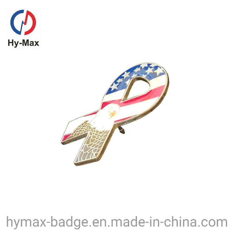 Custom Soft Hard Enamel Badge Lapel Pin Metal Craft Brooch Souvenir Police Flag Badge Pins for Promotional Gift No Minimum