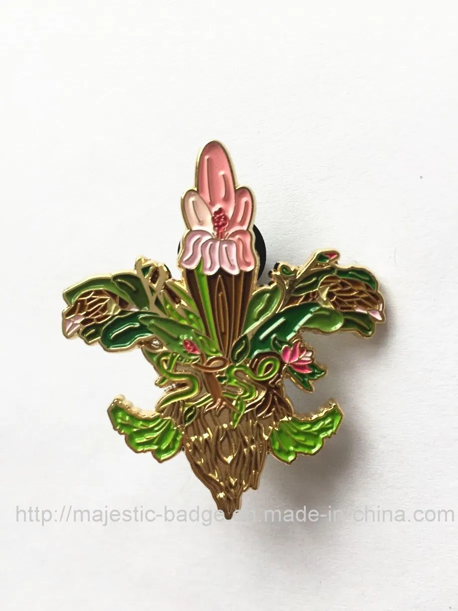 Customized Gold Plating Soft Enamel Lapel Pin (Hz 1001 P157)