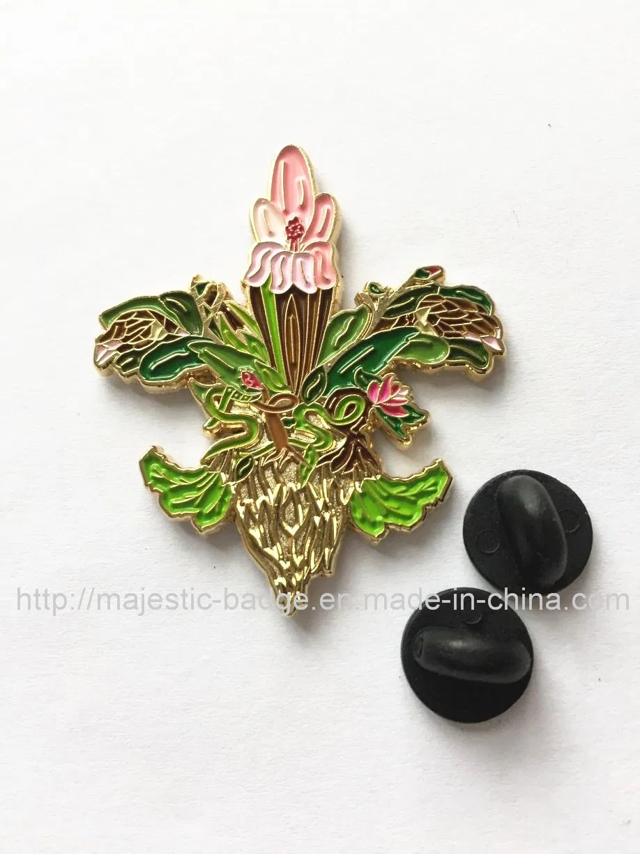 Customized Gold Plating Soft Enamel Lapel Pin (Hz 1001 P157)