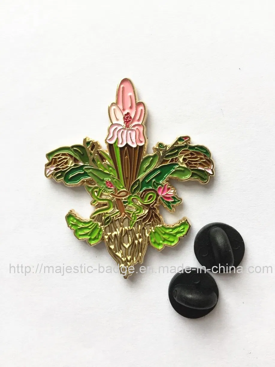 Customized Gold Plating Soft Enamel Lapel Pin (Hz 1001 P157)