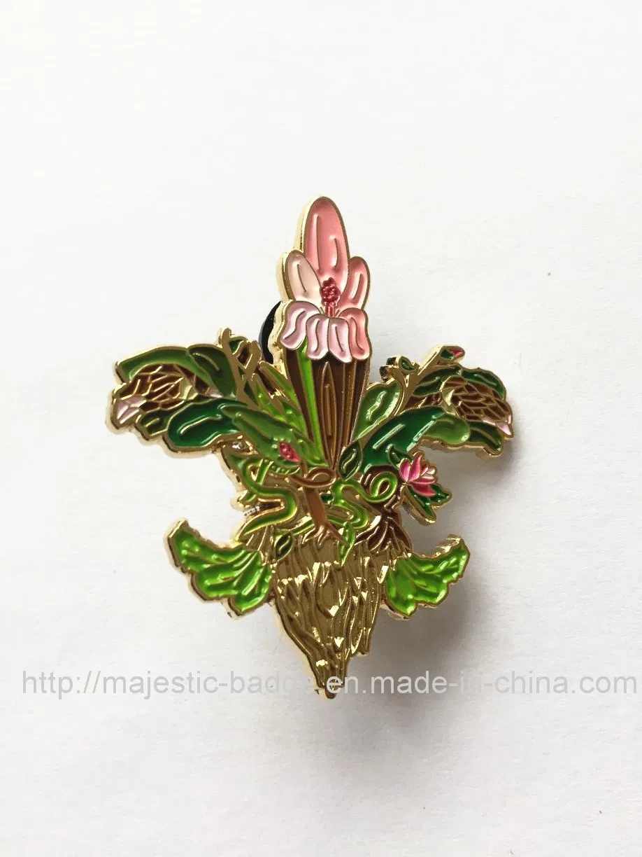 Customized Gold Plating Soft Enamel Lapel Pin (Hz 1001 P157)