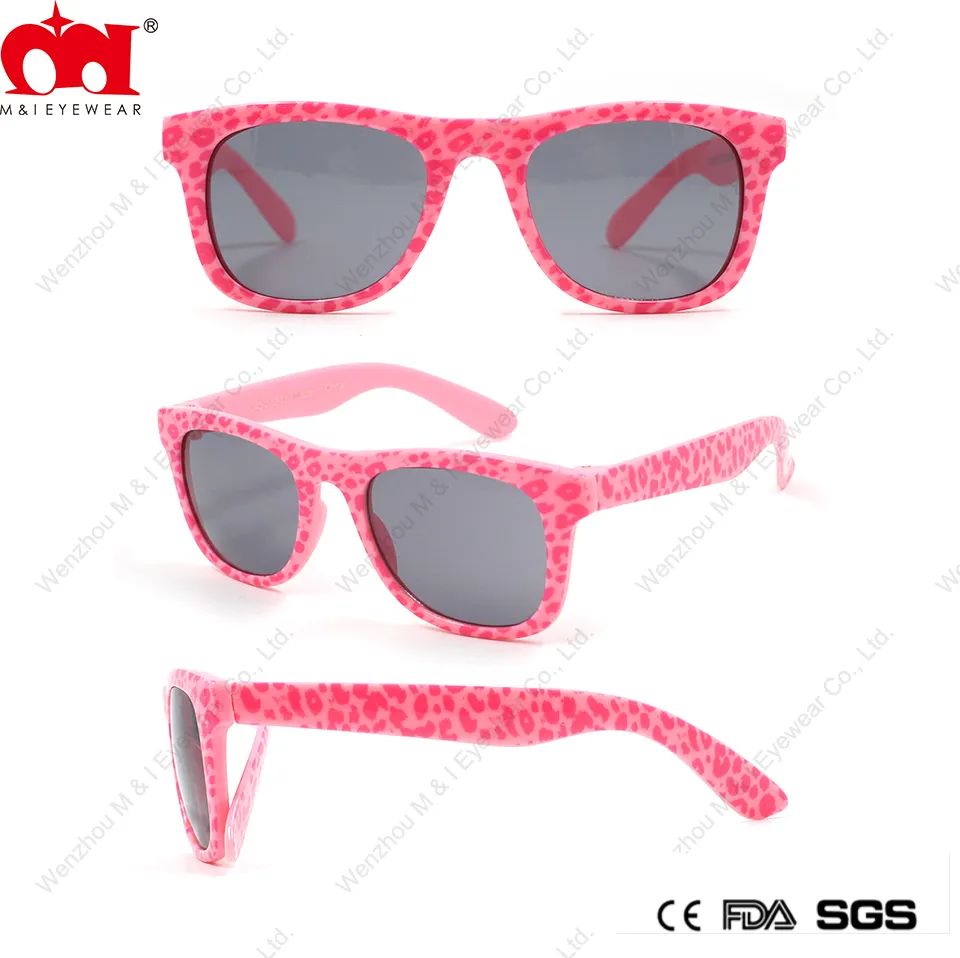 Demi Antiskid Big Frame Fashion Party Thin Vacation Kids Sunglasses (LT905043)