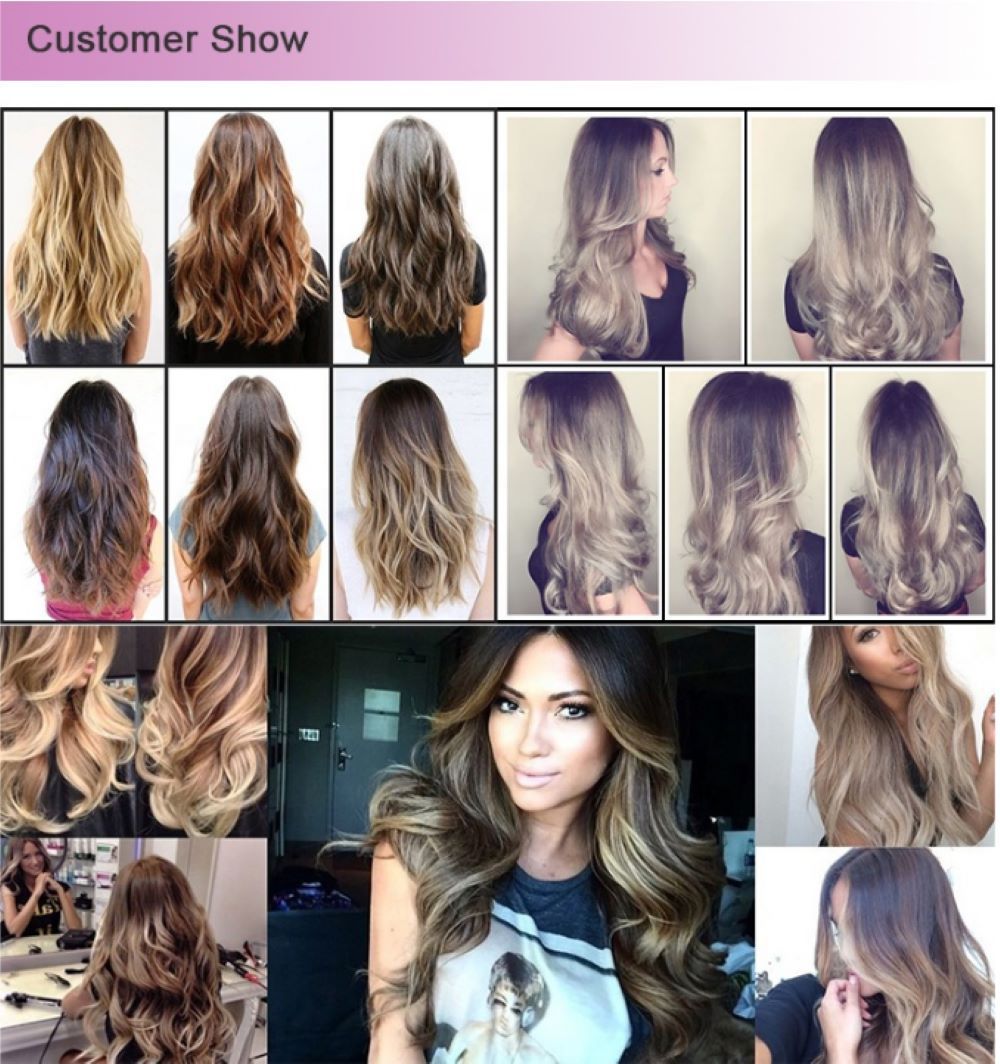 Denghao Factory Unprocessed High Quality 100% Human Hair Micro Ring Hair Extension