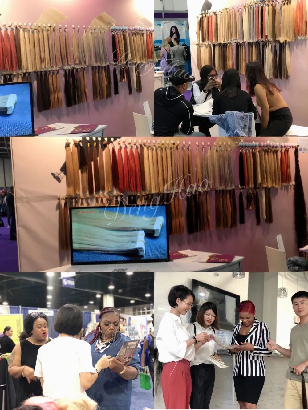 Denghao Weft Hair Extensions Human Hair Weft Hair Extensions