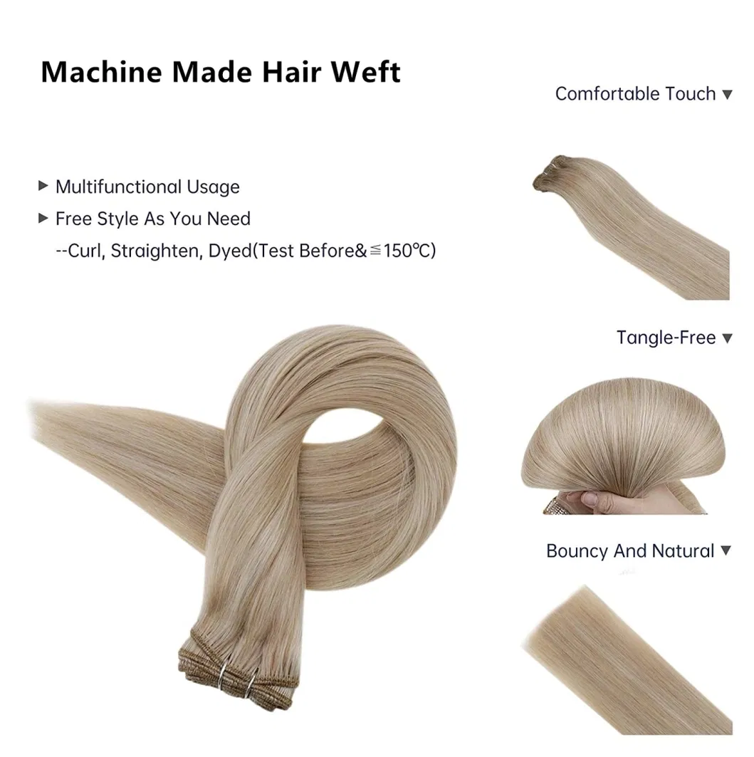 Denghao Weft Hair Extensions Human Hair Weft Hair Extensions