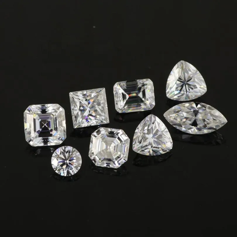 Diverse Cut Vvs1 Clarity Loose Moissanite Diamond Price Per Carat