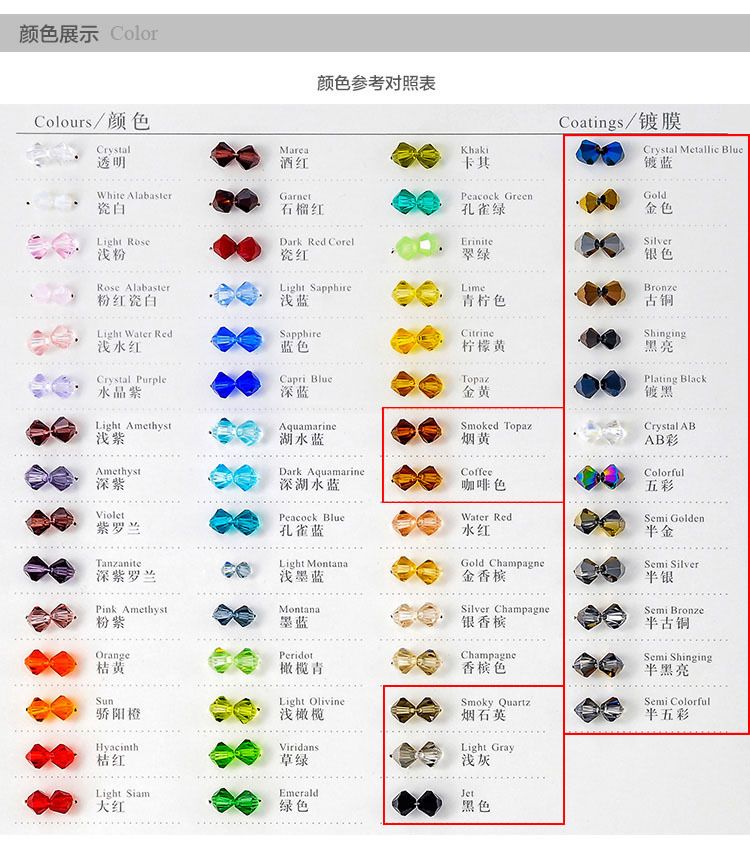 Faceted Crystal Bead with Hole Drilled