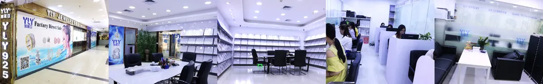 Factory Wholesale 925 Sterling Silver Micro Pave CZ Jewelry Set for Sale