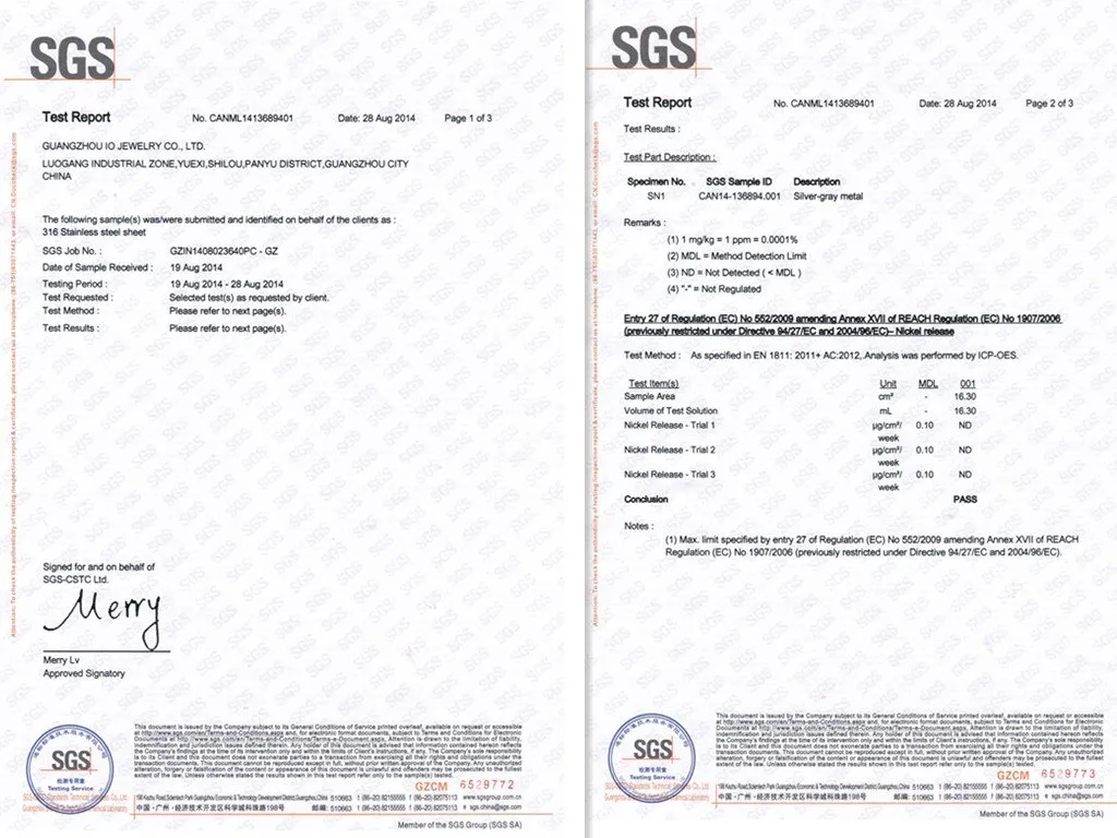 Fashion Jewelry 316 Stainless Steel Plain Custom Logo Tag