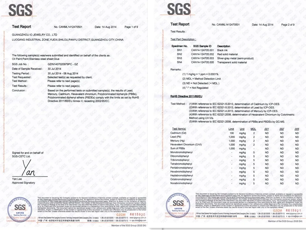 Fashion Jewelry 316 Stainless Steel Plain Custom Logo Tag