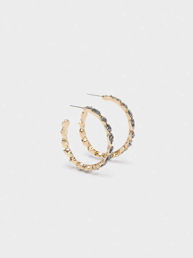 Fashion Simple Crystal Earrings Jewelry