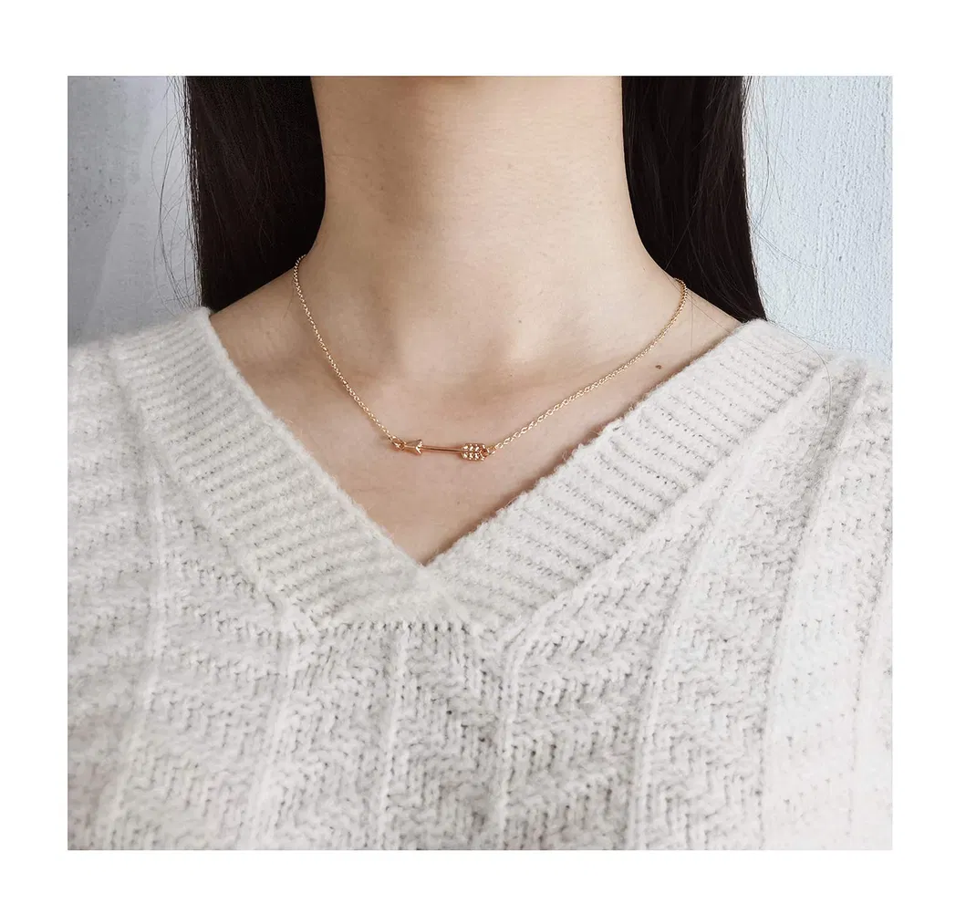 Friendship Anchor Compass Necklace Good Luck Elephant Pendant Chain Necklace with Message Card Gift Card