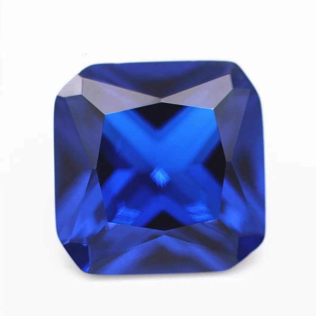Loose Spinel 113# Blue Synthetic Sapphire for Jewelry Set