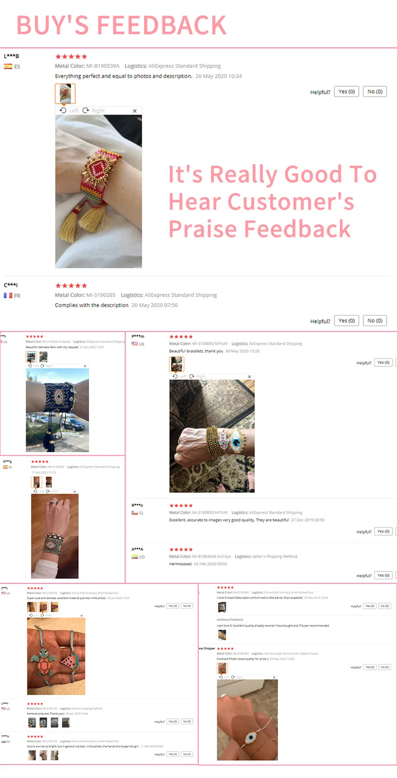 Mlgm Miyuki Tila Bracelet for Women Evil Eye Fine Rope Jewellery Cross Love Pulseras Gift CZ Imitation Piercing Jewelry Rhinestone Bracelets Wholesale