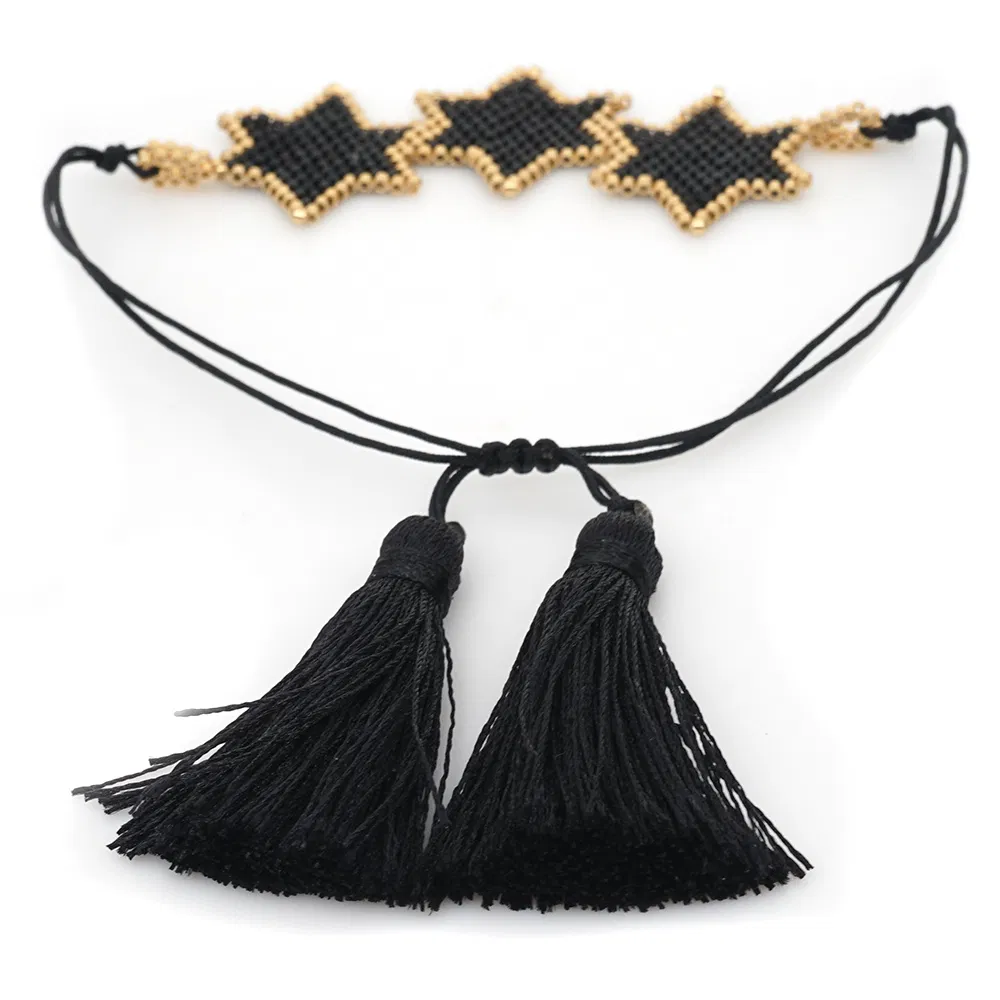 Mlgm Star Bracelet for Women Gift Luxury Imitation 2021 Fashion Jewellery Custom Tassel Piercing Handmade Summer Trendy Miyuki Beads Bracelet Beatiful Pulseras