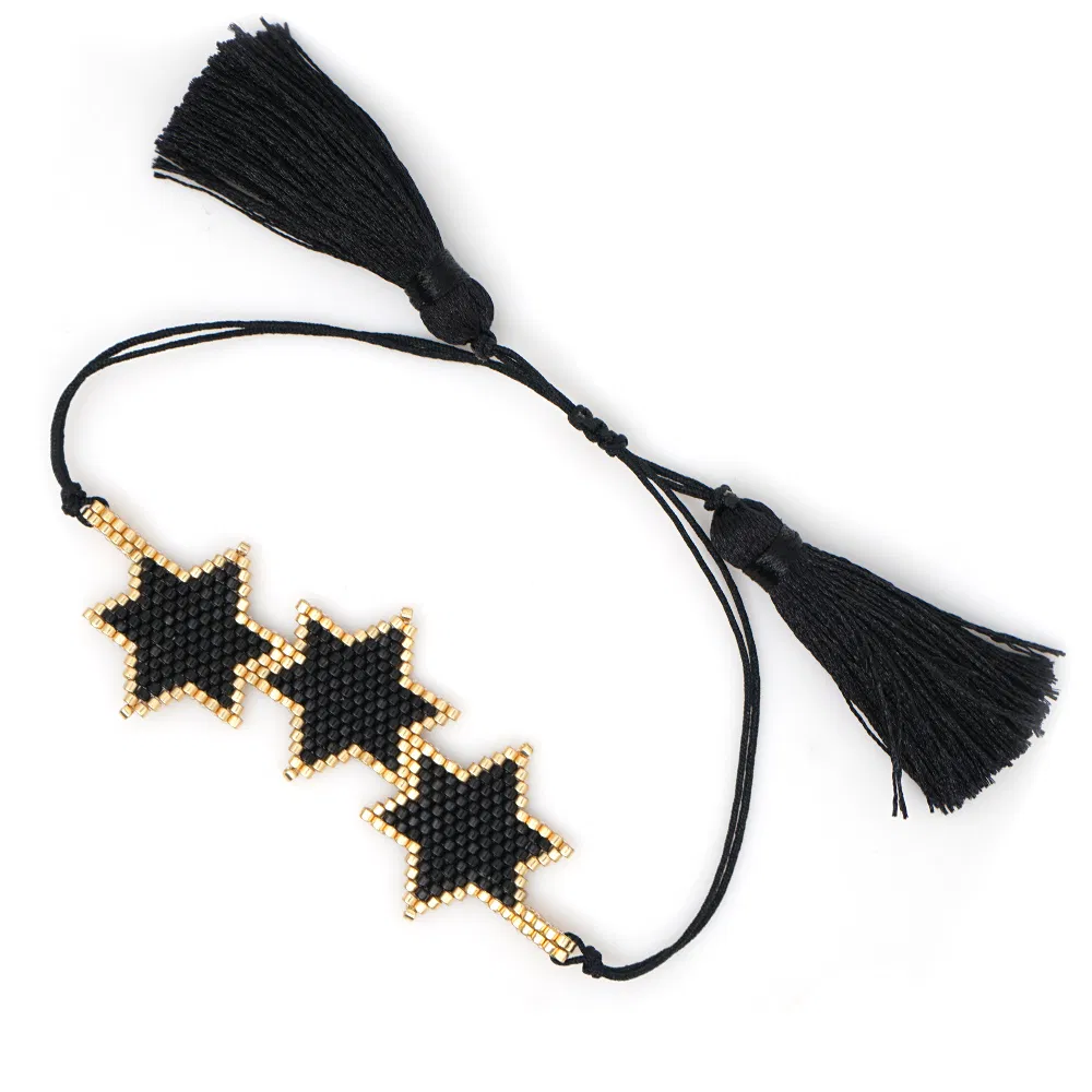 Mlgm Star Bracelet for Women Gift Luxury Imitation 2021 Fashion Jewellery Custom Tassel Piercing Handmade Summer Trendy Miyuki Beads Bracelet Beatiful Pulseras