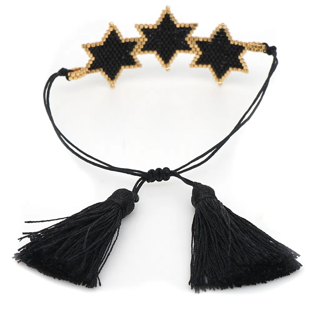 Mlgm Star Bracelet for Women Gift Luxury Imitation 2021 Fashion Jewellery Custom Tassel Piercing Handmade Summer Trendy Miyuki Beads Bracelet Beatiful Pulseras