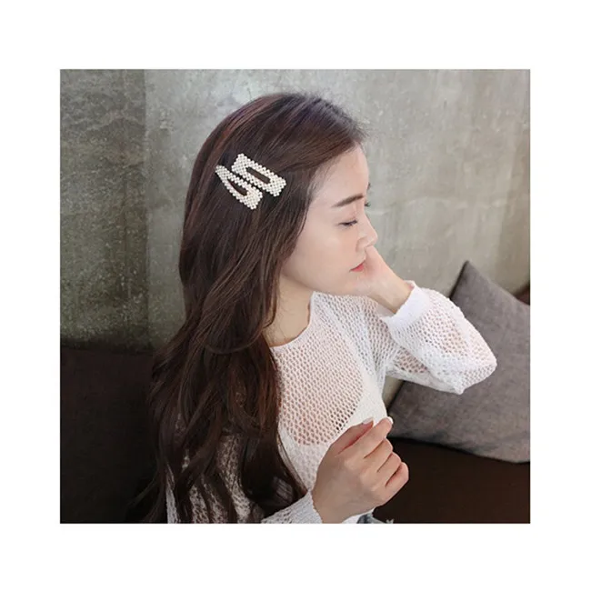 Pearl Hairpin Temperament Side Clip Popular Headdress Boutique