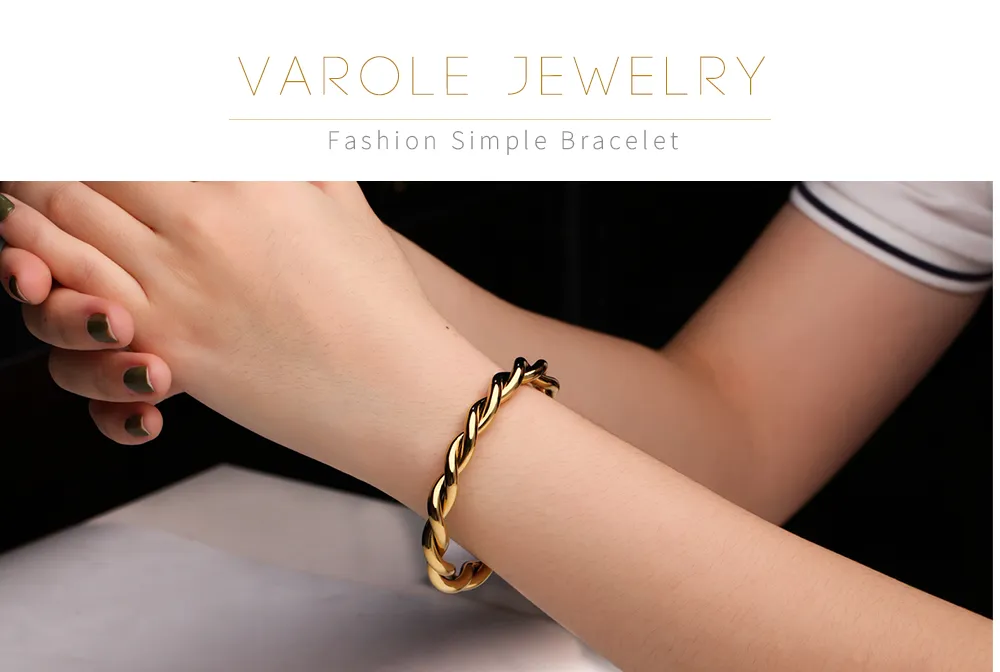 Rose Gold Silver Gold Love Knot Bracelet Bangle Jewelry