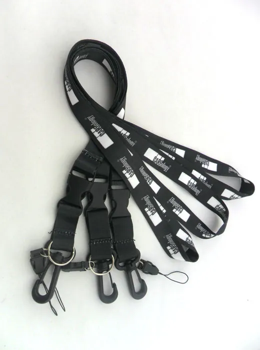 Satin Wrist Tube Bottle Pen with Lanyard