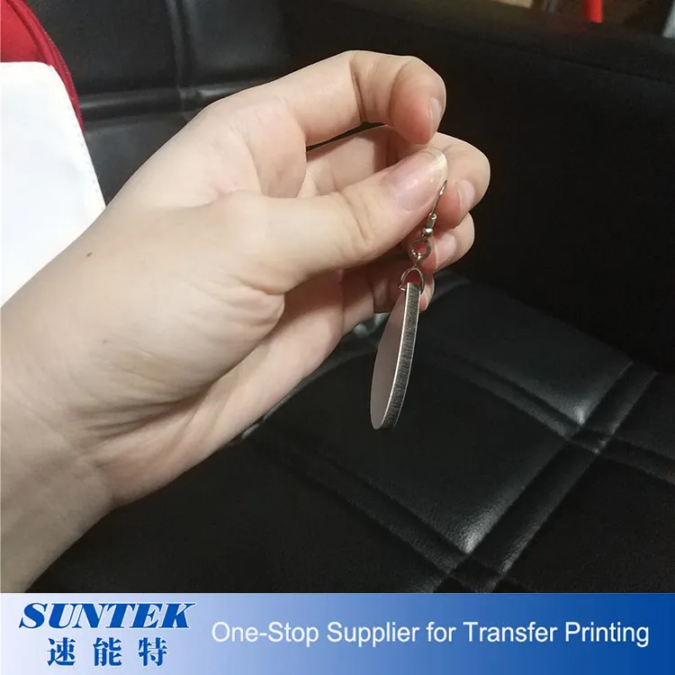 Sublimation Blank Teardrop MDF Earrings Mother Day Gifts 2020