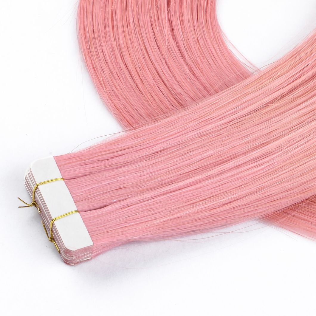 Tape Extensions Human Hair PU Tape Seamless Skin Weft 16-22inch Machine Made Remy Natural Hair