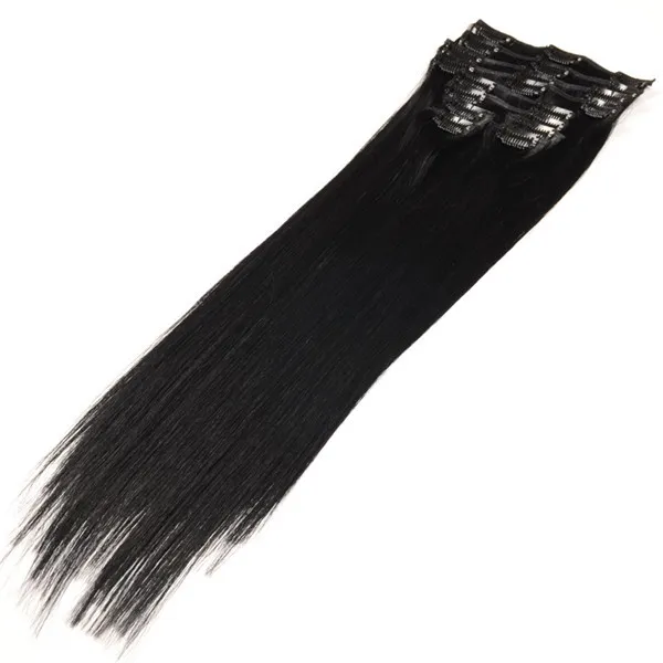Unprocessed Virgin Remy 100 Human Hair, Hair Clip, Clip in Hair Extensions for Black Women