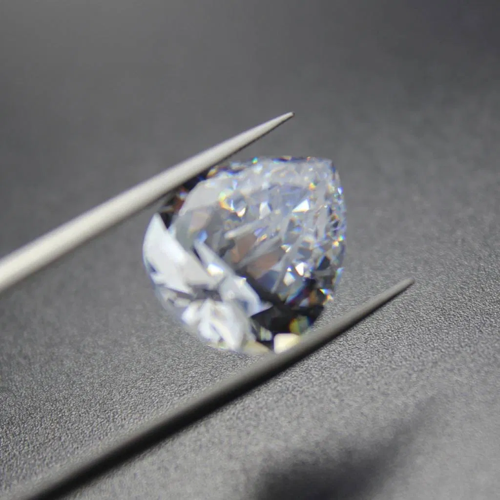White Loose Moissanite Diamond Gemstone Pear Shape Moisanite Stone Lab Diamond From China