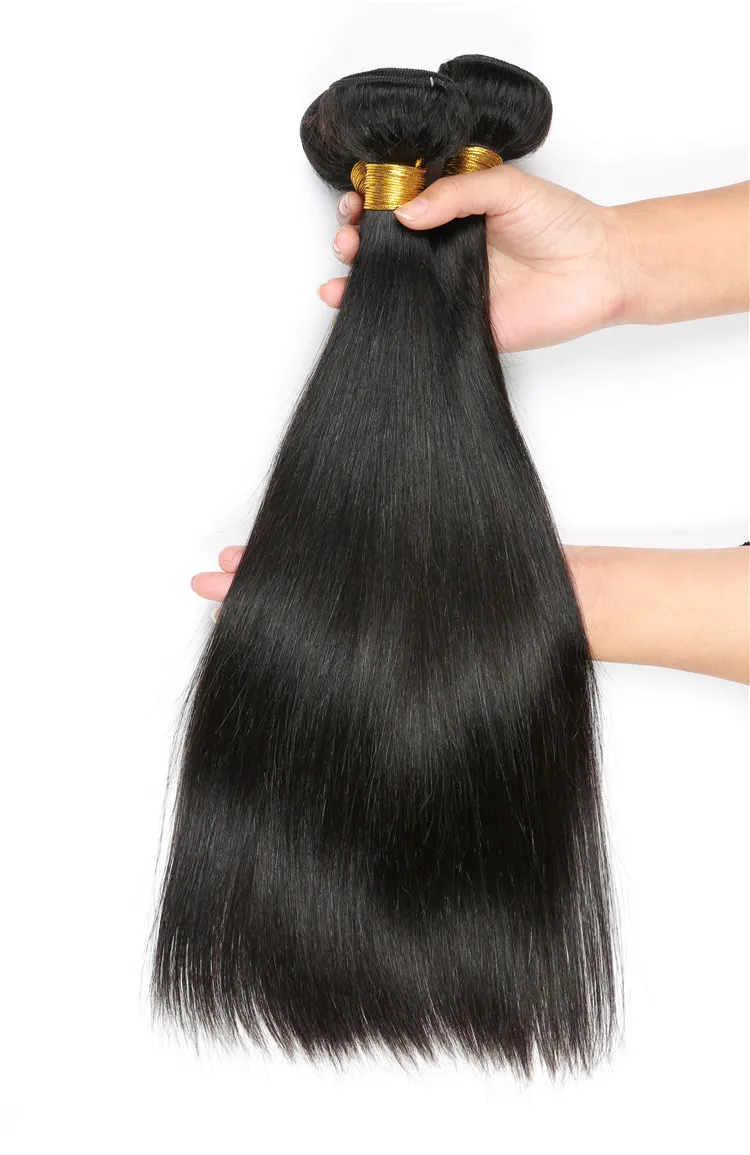Wholesale Double Drawn Weft Bundle Vendors Weave with Brazilian Raw Virgin Cuticle Aligned Hair Natural Straight Body Wave Bundles Virgin Human Hair Extensions
