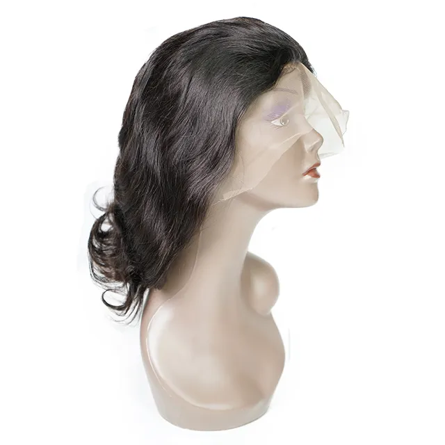 Wholesale Full Cuticle Glueless Brazilian Virgin Human Hair Lace Front Wig & Full Lace Wigs